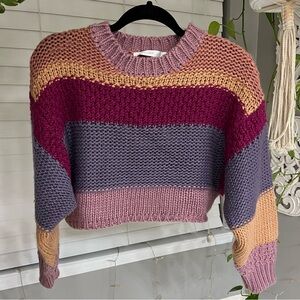 Altar’d State crop knit sweater